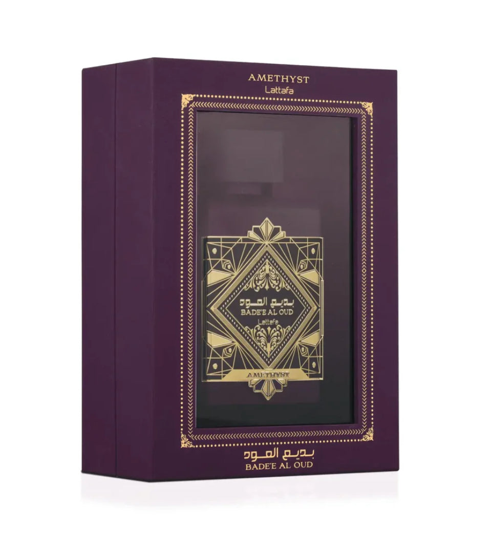 Badee Al Oud Amethyst Perfume 100ml EDP Lattafa
