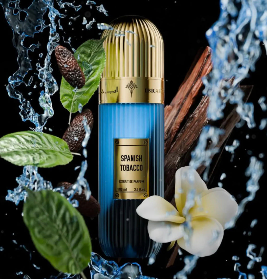 Spanish Tobacco Perfume 100ml Extrait IBRAHEEM AL QURASHI