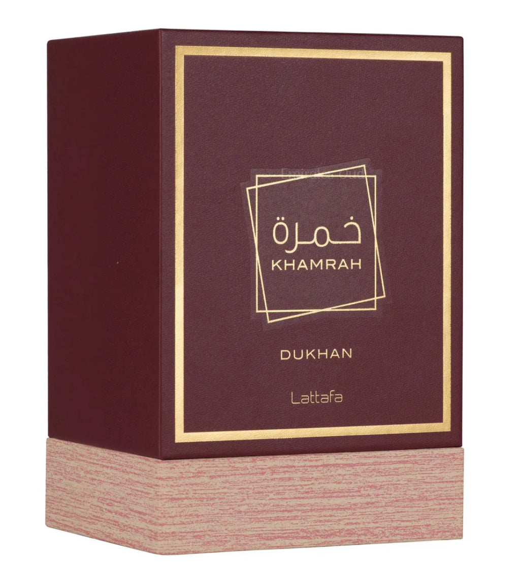 Khamrah Dukhan Perfume 100ml EDP Lattafa