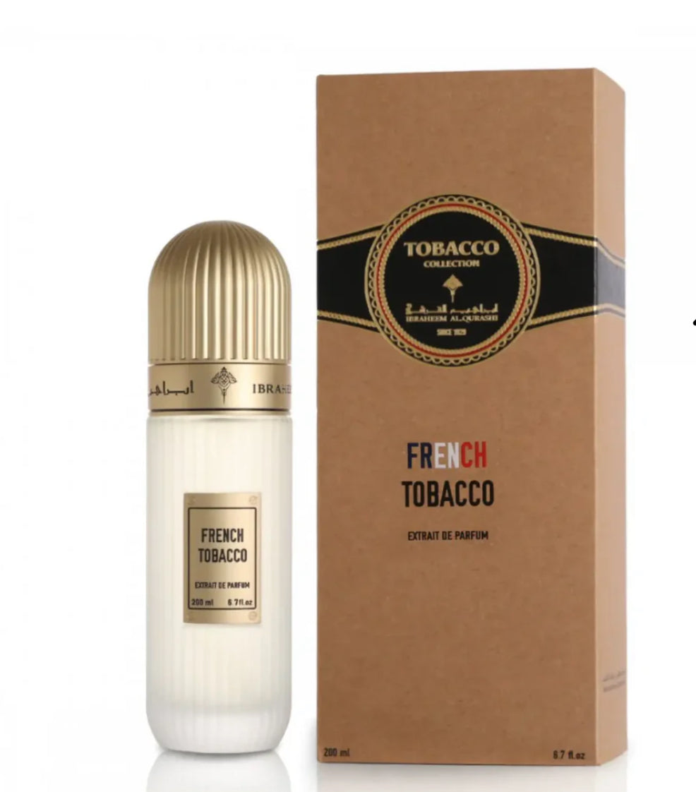 French Tobacco Perfume 100ml Extrait IBRAHEEM AL QURASHI